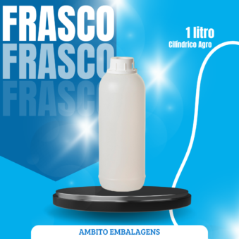 Frasco-industrial-1-litro-cilindrico-agro-Ambito-embalagens
